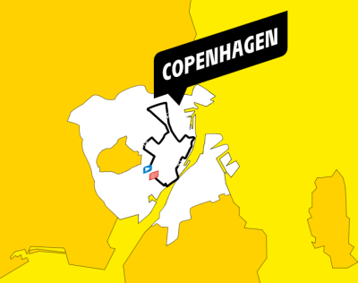 Oversigt over ruten i København