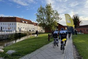 Grand Départ-trofæet fik gul i Nyborg Tour de France Grand Départ København Danmark