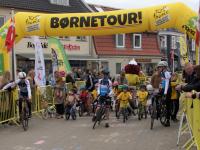 De små cyklister gav den fuld pedal under Børnetour'en i Give.