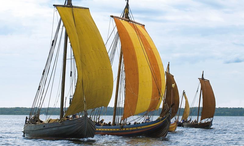 Vikingeskibe på Roskildefjord
