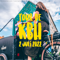 Tour de KBH reklame ladcykel